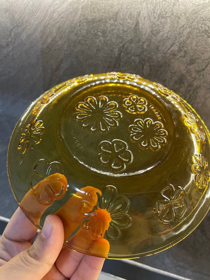 Antika 6lı Çiçekli Tabak Seti - Görsel 3