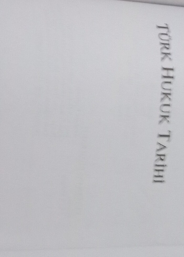 Türk Hukuk Tarihi, Mustafa Avci, 2020 baskı - Görsel 3