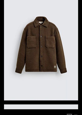 SUNİ YÜNLÜ SUNİ KÜRK EFEKTLİ CEPLİ İNCE CEKET - Görsel 3