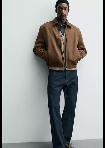 Suni Süet Erkek Ceket - Görsel 3