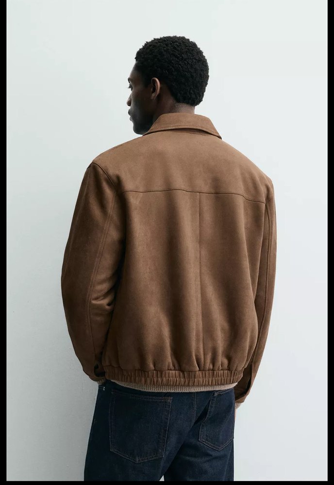 Suni Süet Erkek Ceket - Görsel 2