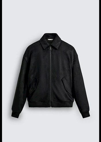 SUNİ SÜET KAPITONE CEKET - Görsel 3