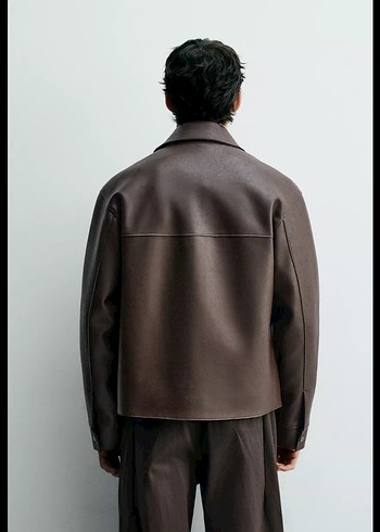 SUNİ DERİ CEKET - Görsel 2