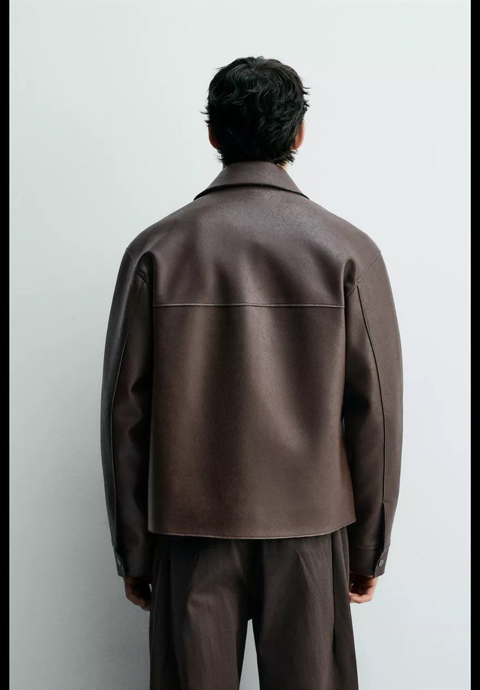 SUNİ DERİ CEKET - Görsel 2