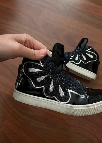 Bebbini marka lacivert rugan bot 33 numara - Görsel 5