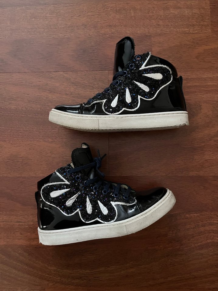 Bebbini marka lacivert rugan bot 33 numara - Görsel 4