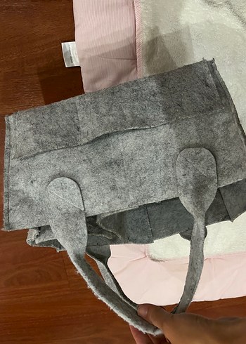 English home alt açma minderi ve düzenleyici keçe çanta - Görsel 4