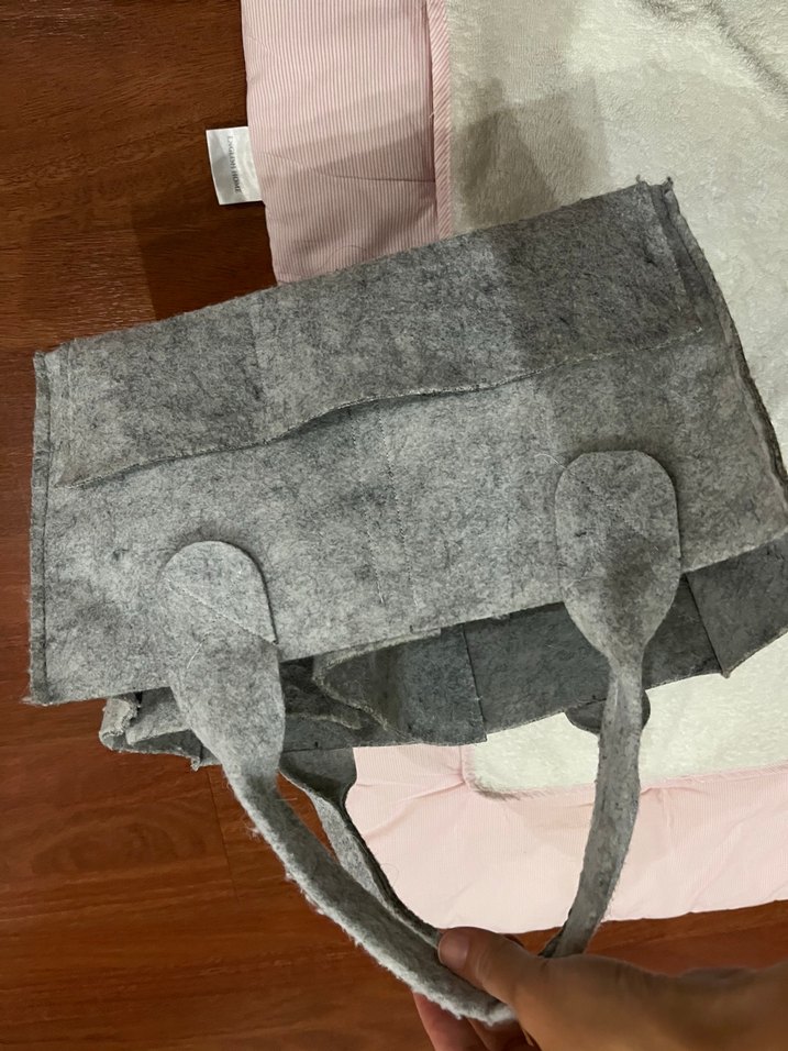 English home alt açma minderi ve düzenleyici keçe çanta - Görsel 4