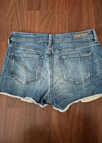 27 Beden Mavi jeans Kot Şort-27 beden