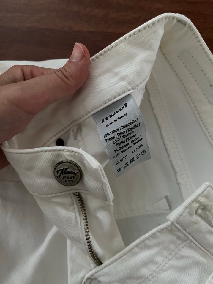 Mavi jeans Kot Şort-27 beden-2 adet - Görsel 5