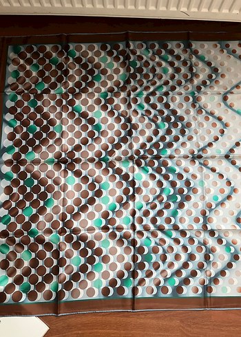 Puantiyeli eşarp- w collection - Görsel 3