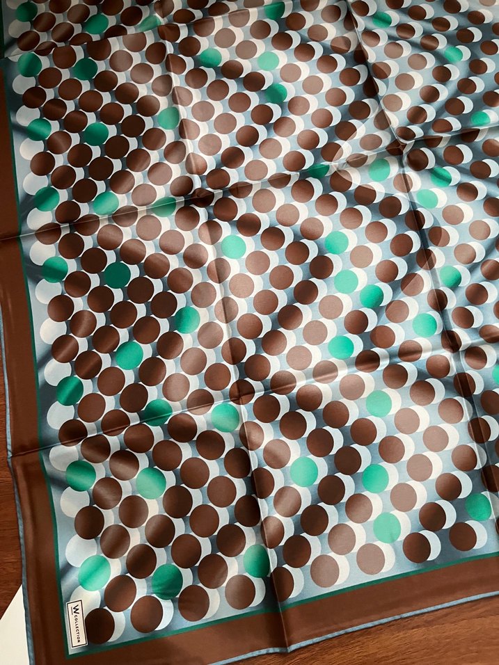 Puantiyeli eşarp- w collection - Görsel 2