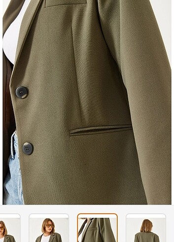 Trendyol & Milla Bianco Lucci Kadın Blazer Ceket