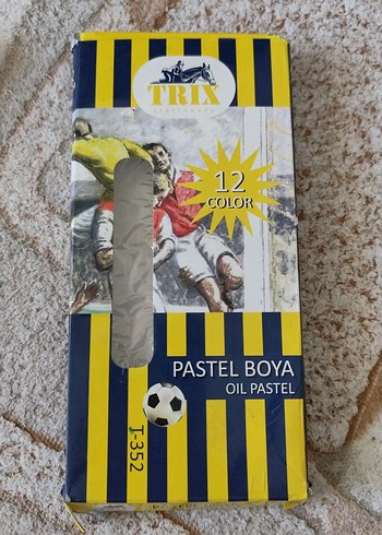 Trix 12 Renk Pastel Boya Seti