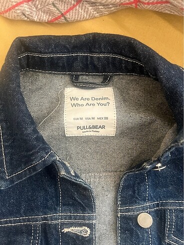 Pull and Bear Pull and bear crop kot ceket