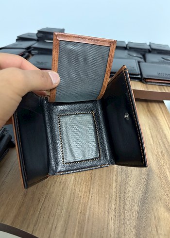 Kahverengi Erkek Minimalist Cüzdan - Görsel 4