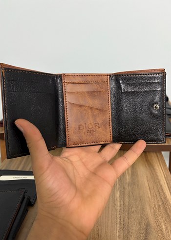 Kahverengi Erkek Minimalist Cüzdan - Görsel 3