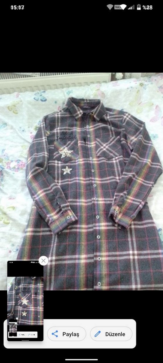 polo marka tunik gömlek etiketi yok ama sıfır ürün - Görsel 2