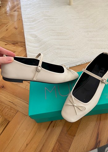 Bej-ekru deri babet - Görsel 5