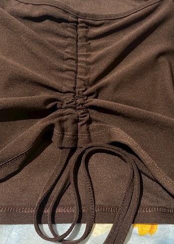 Kahverengi Bluz - Görsel 4