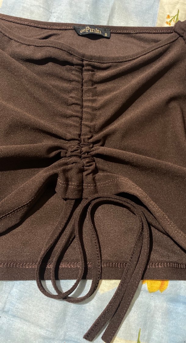 Kahverengi Bluz - Görsel 4