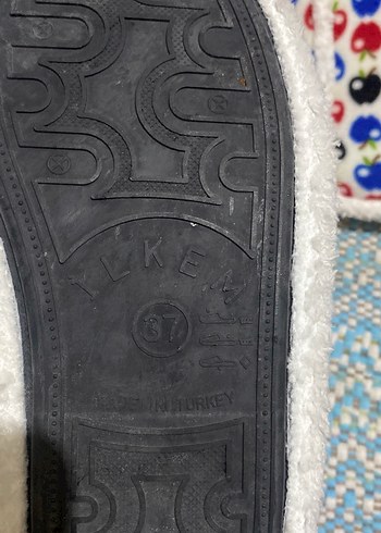 Renkli Nakışlı Kız Çocuk Sıcak Terlik - Görsel 2