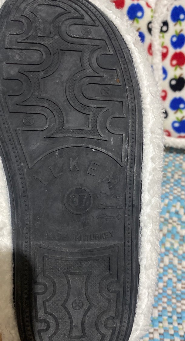 Renkli Nakışlı Kız Çocuk Sıcak Terlik - Görsel 2