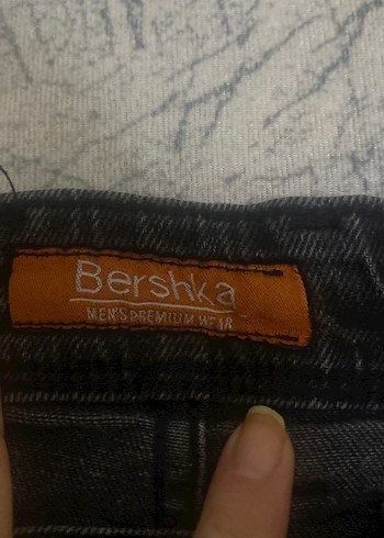 Düğmeli Siyah Erkek Kot Pantolon - Görsel 2