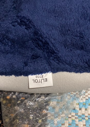 Erkek Çocuk Lacivert Sıcak Ev Terliği - Görsel 2