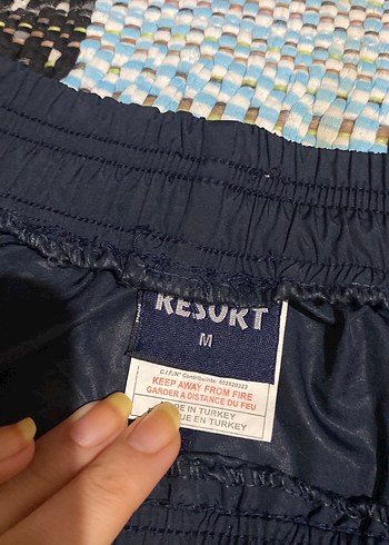 Erkek Lacivert Spor Şort - Görsel 2