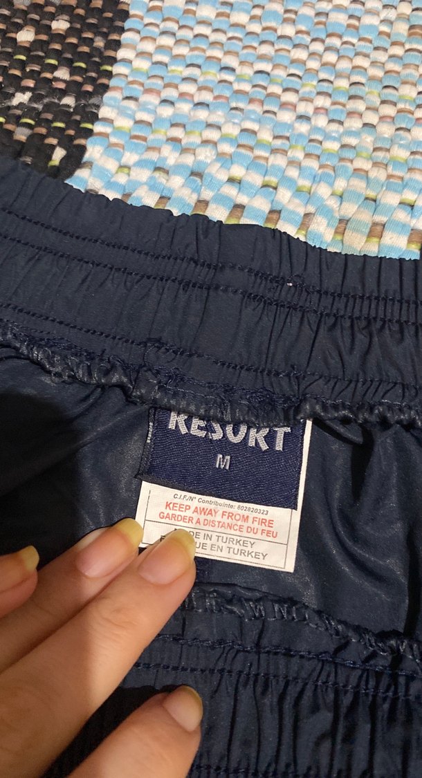 Erkek Lacivert Spor Şort - Görsel 2