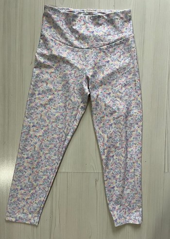 LC Waikiki Pastel Cicekli Yuksek Bel Tayt