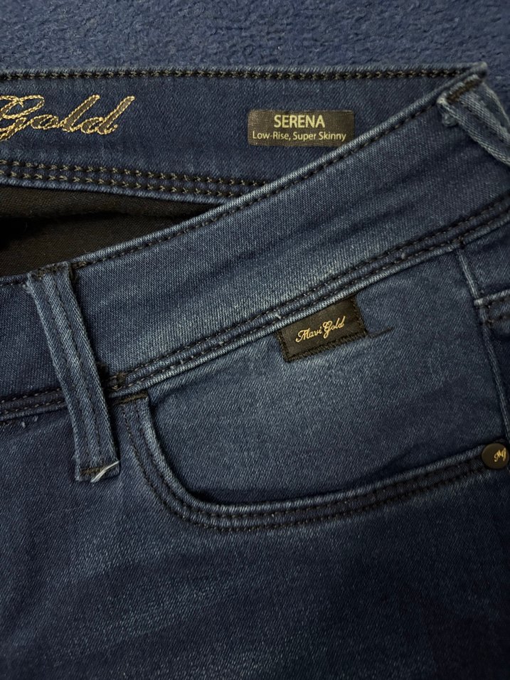 Kadın Lacivert Denim Regular Fit Kot Pantolon - Görsel 3
