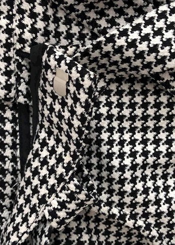 Pötikare Desenli Fırfırlı Midi Etek - Görsel 4