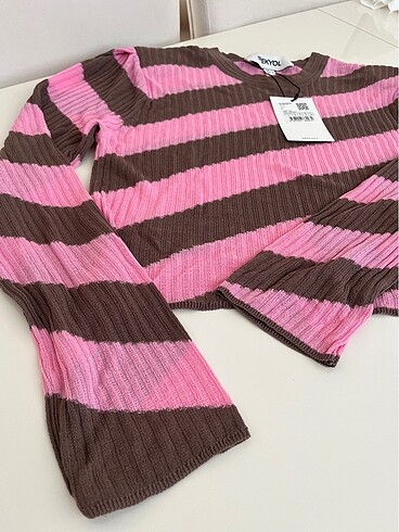 ipekyol vatkalı triko bluz - Görsel 4