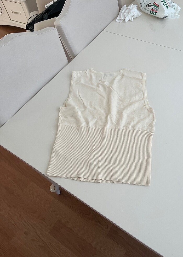 Kolsuz triko bluz - Görsel 2