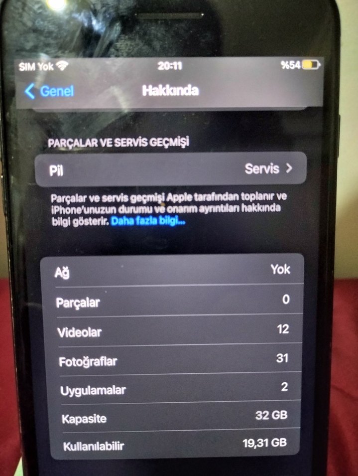 iPhone 7 plus 32 GB Türkiye - Görsel 5