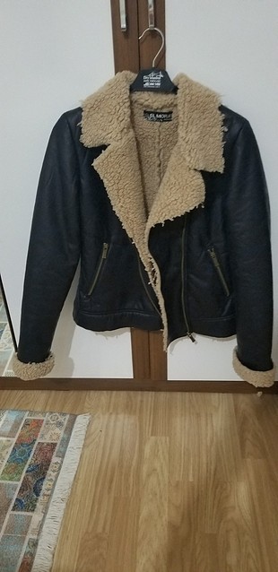 içi sıcacık deri ceket