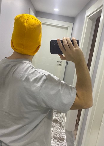 Turuncu Şık Bere - Görsel 3