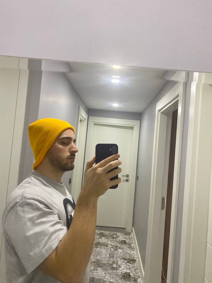 Turuncu Şık Bere - Görsel 2