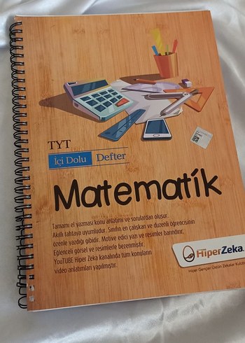 TYT Matematik İç Dolu Defter Camel