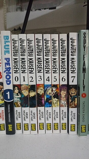 JUJUTSU KAİSEN MANGA (0-1-2-3-4-5-6-7)