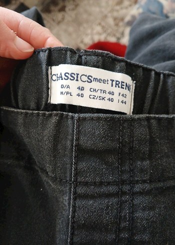 Siyah Kot Pantolon - Görsel 4