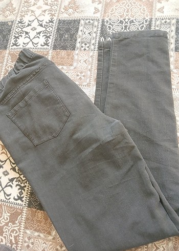 Siyah Kot Pantolon - Görsel 2