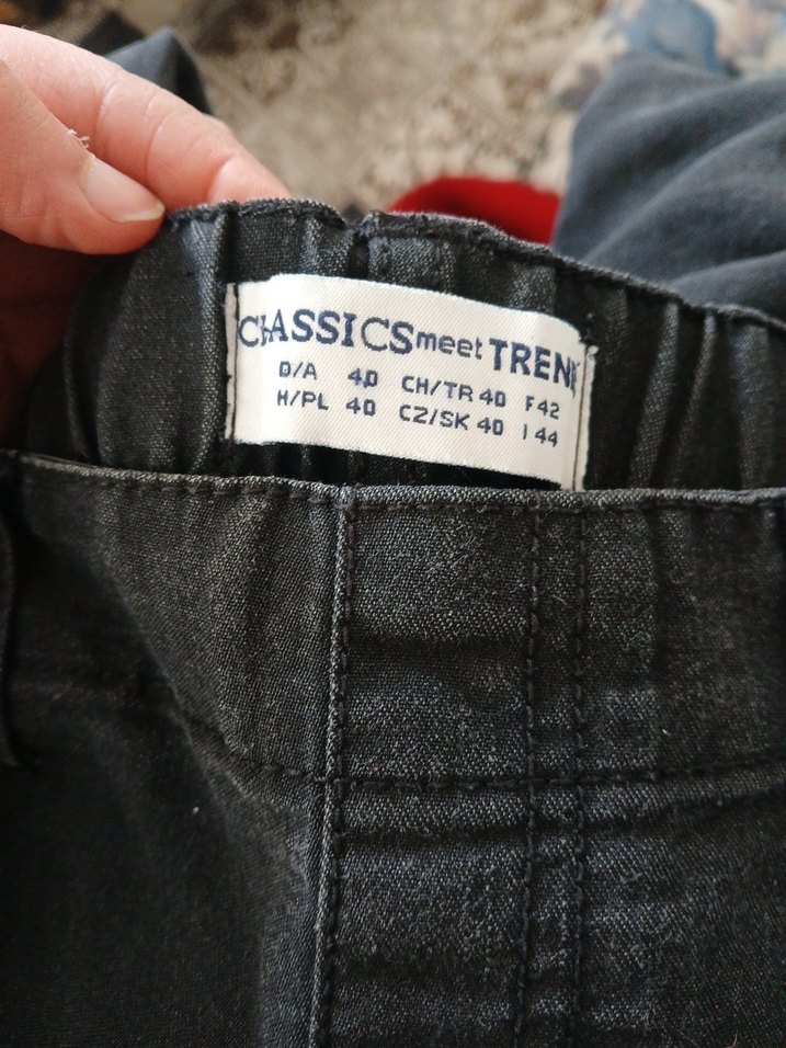 Siyah  Kot Pantolon - Görsel 4