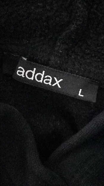 Addax Siyah Oversize Sweatshirt