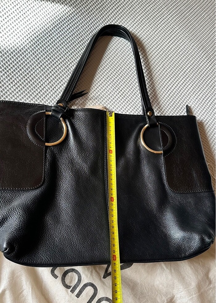 Kemal Tanca Hakiki Deri Kadın Kol ve Omuz Çanta - Görsel 4