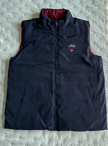 Us Polo Genç Çocuk Yelek Çift Taraflı - Görsel 6