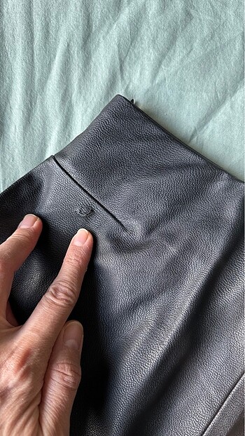 Zara Deri Pantolon - Görsel 6