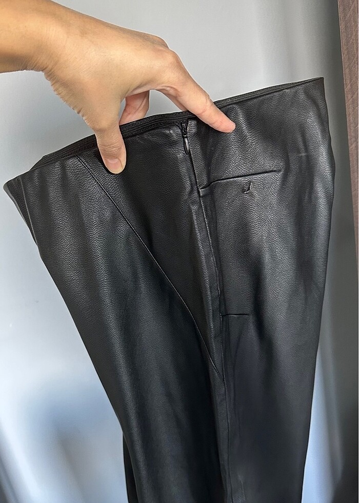 Zara Deri Pantolon - Görsel 2